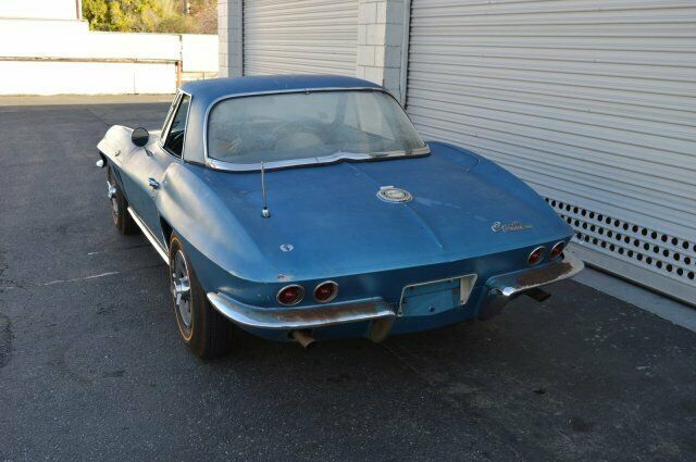 1965 Blue Chevrolet Corvette --