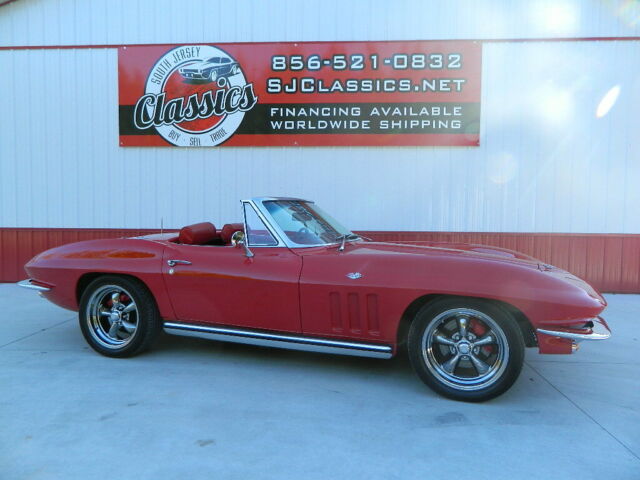 1965 Red Chevrolet Corvette