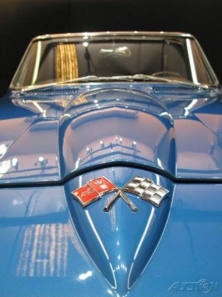 1964 Blue Chevrolet Corvette Convertible