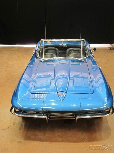 1964 Blue Chevrolet Corvette Convertible