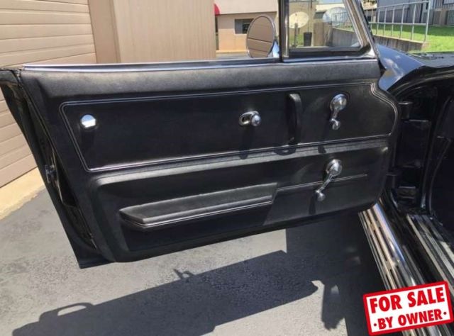 1965 Black Chevrolet Corvette Convertible