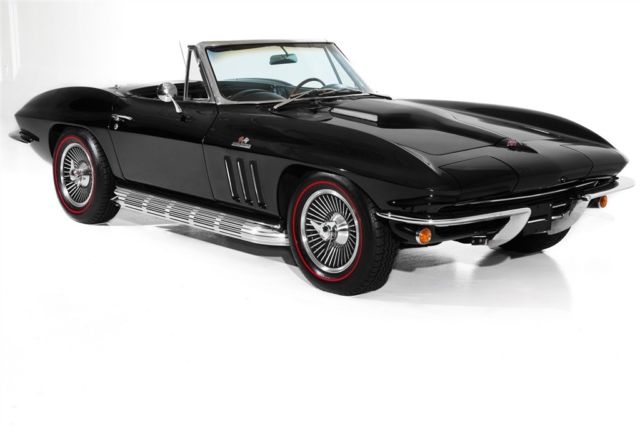 1965 Black Chevrolet Corvette Convertible
