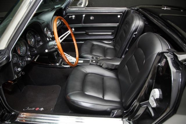 1965 Black Chevrolet Corvette Convertible