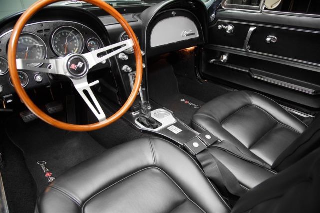 1965 Black Chevrolet Corvette Convertible