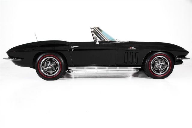 1965 Black Chevrolet Corvette Convertible