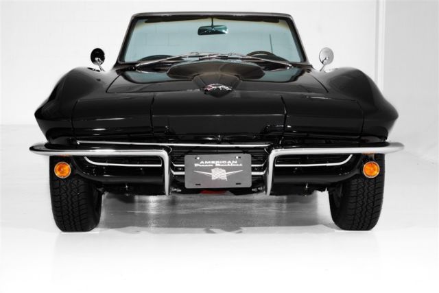 1965 Black Chevrolet Corvette Convertible