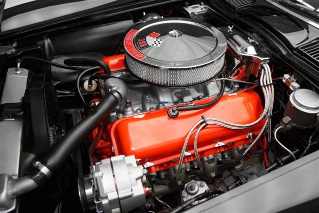 1965 Black Chevrolet Corvette Convertible