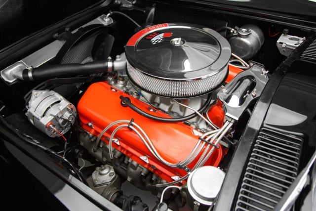 1965 Black Chevrolet Corvette Convertible