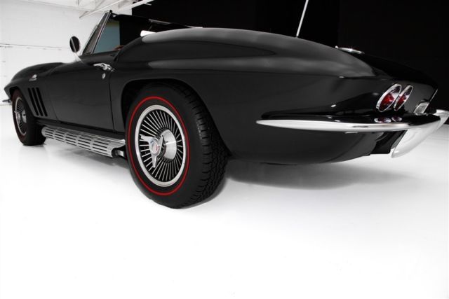 1965 Black Chevrolet Corvette Convertible