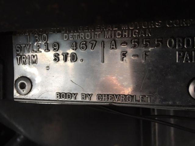 1965 Blue Chevrolet Corvette Convertible