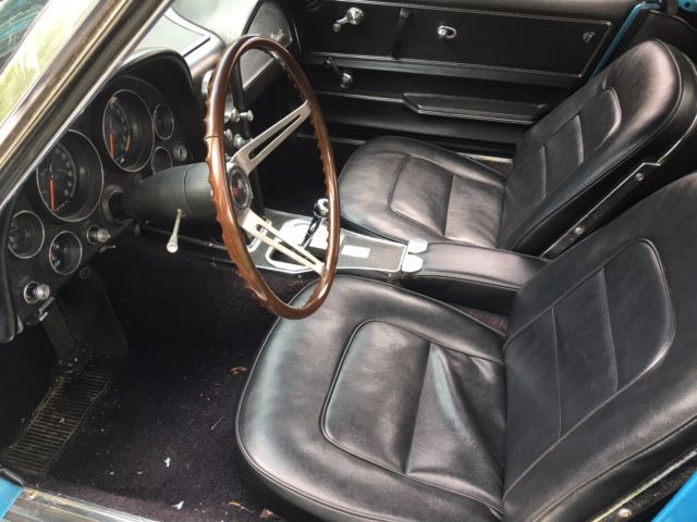 1965 Blue Chevrolet Corvette Convertible