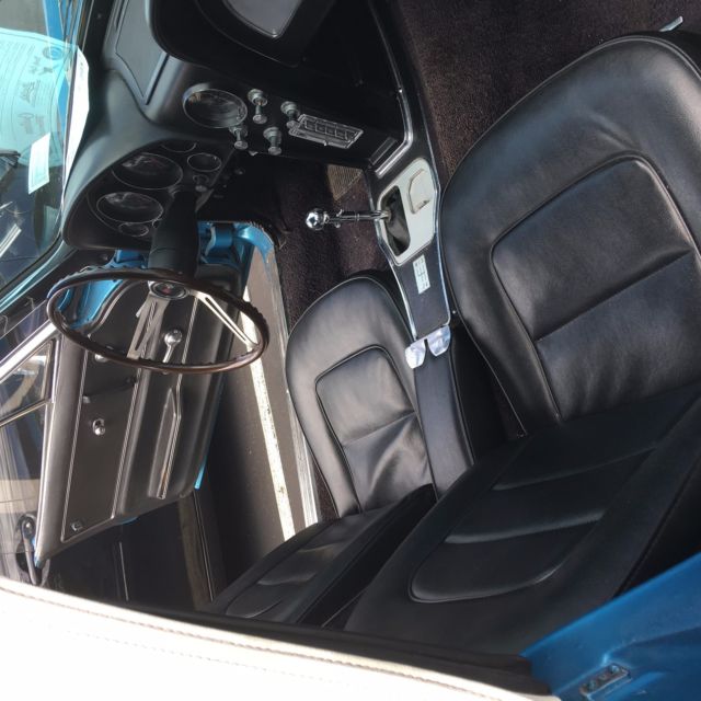 1965 Blue Chevrolet Corvette Convertible