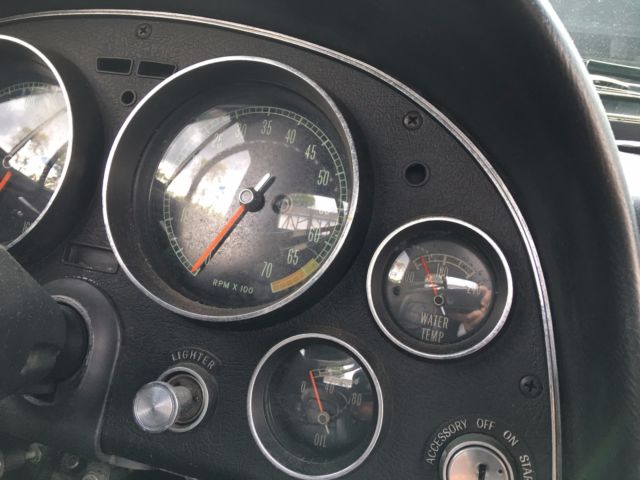 1965 Blue Chevrolet Corvette Convertible