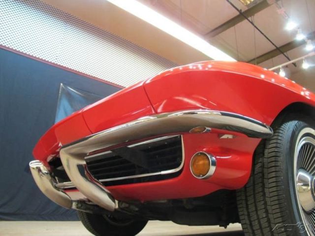 1965 Red Chevrolet Corvette Convertible