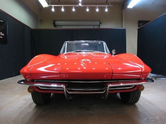 1965 Red Chevrolet Corvette Convertible