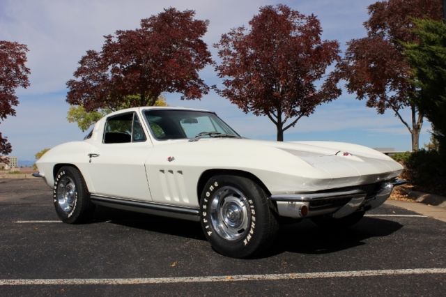 1965 Ermine White Chevrolet Corvette Coupe
