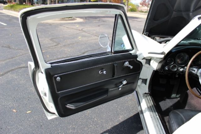 1965 Ermine White Chevrolet Corvette Coupe