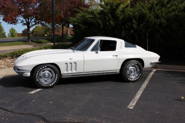 1965 Ermine White Chevrolet Corvette Coupe