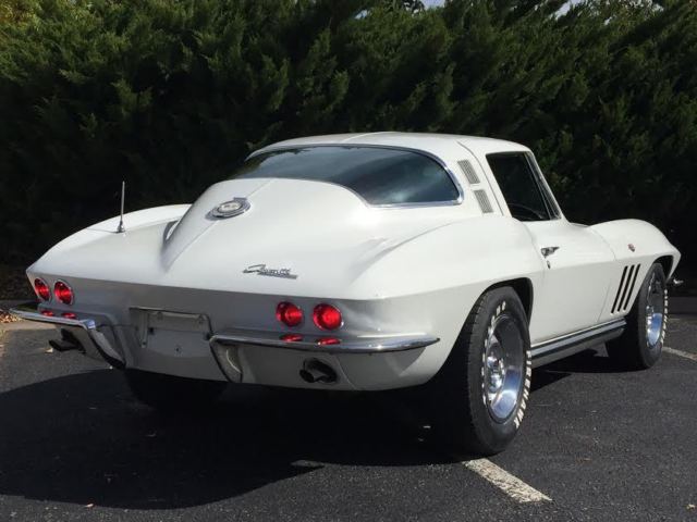 1965 Ermine White Chevrolet Corvette Coupe