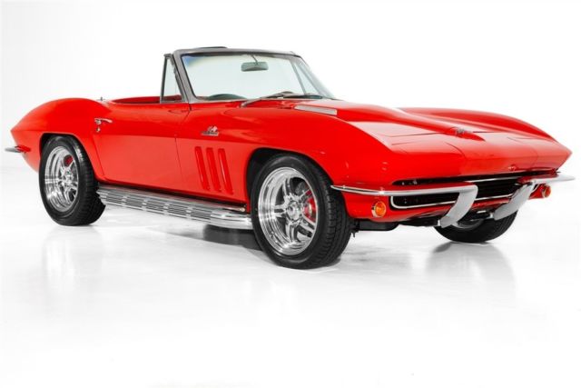 1965 Red Chevrolet Corvette Convertible
