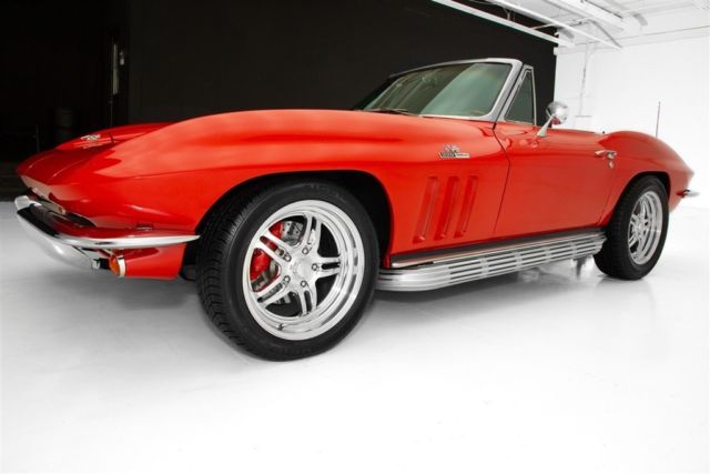 1965 Red Chevrolet Corvette Convertible