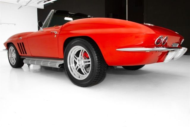 1965 Red Chevrolet Corvette Convertible