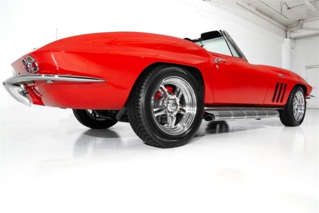 1965 Red Chevrolet Corvette Convertible