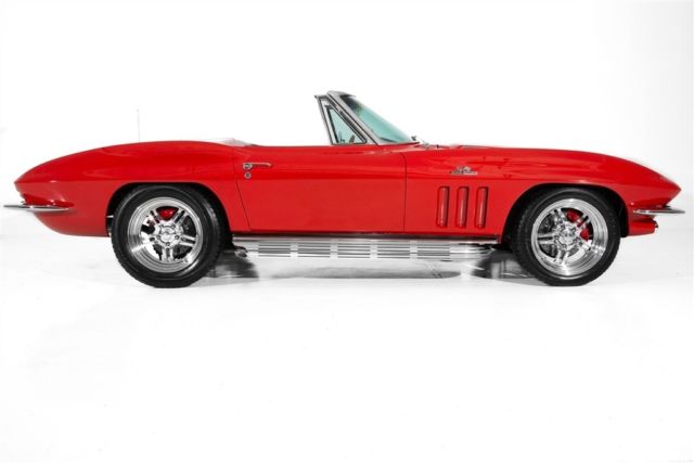 1965 Red Chevrolet Corvette Convertible