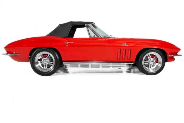 1965 Red Chevrolet Corvette Convertible