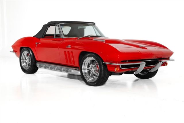 1965 Red Chevrolet Corvette Convertible
