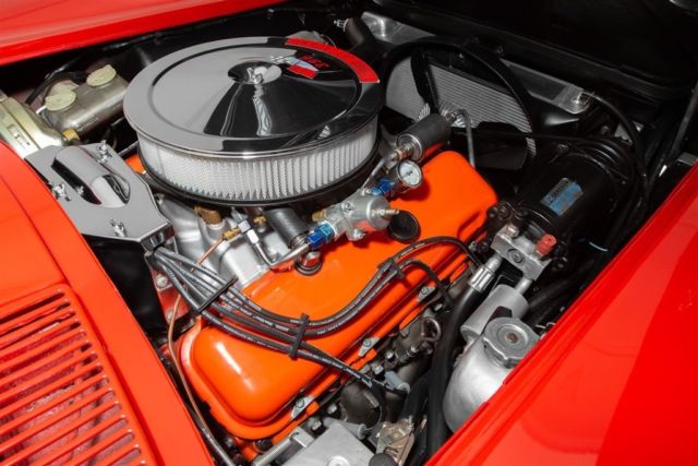 1965 Red Chevrolet Corvette Convertible