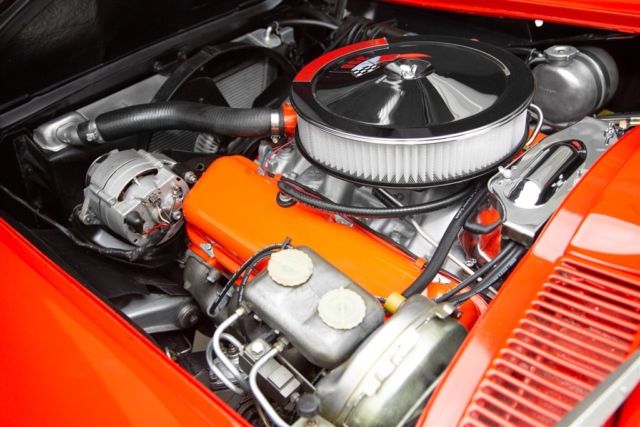 1965 Red Chevrolet Corvette Convertible