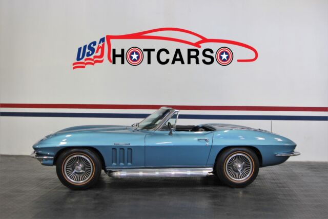 1965 Blue Chevrolet Corvette Roadster