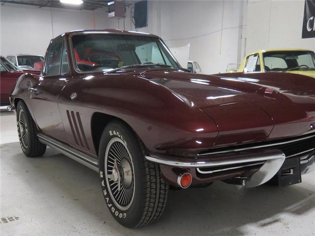 1965 Burgundy Chevrolet Corvette --