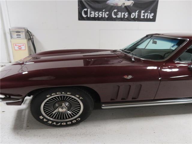 1965 Burgundy Chevrolet Corvette --