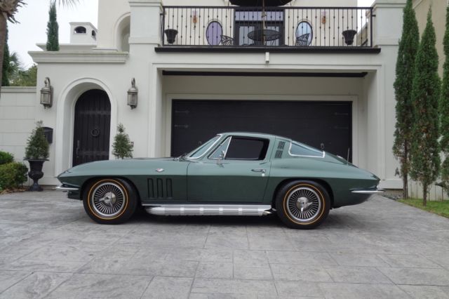 1965 Green Chevrolet Corvette Coupe