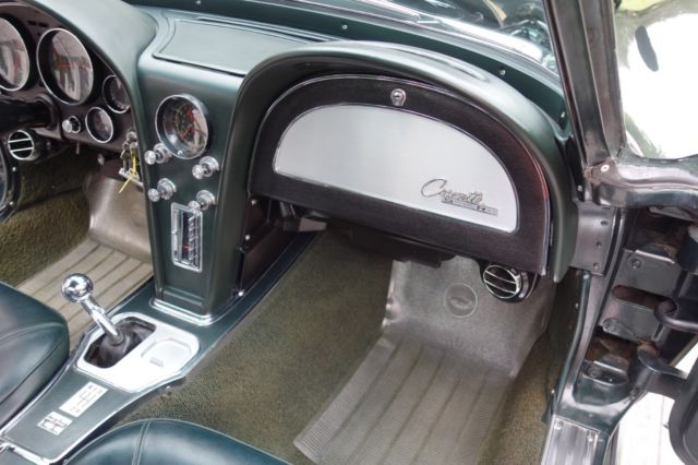 1965 Green Chevrolet Corvette Coupe