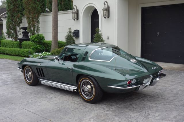 1965 Green Chevrolet Corvette Coupe