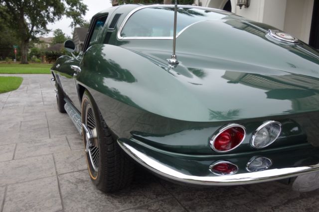 1965 Green Chevrolet Corvette Coupe