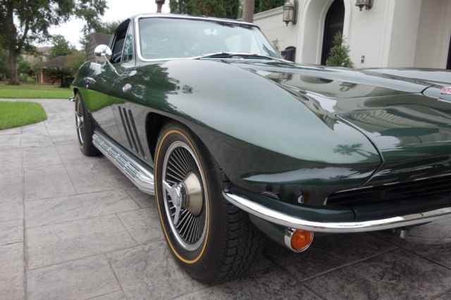 1965 Green Chevrolet Corvette Coupe