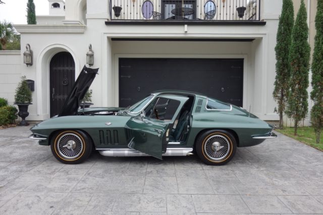 1965 Green Chevrolet Corvette Coupe