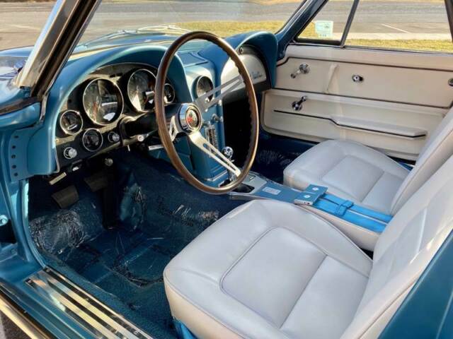 1965 Blue Chevrolet Corvette Convertible