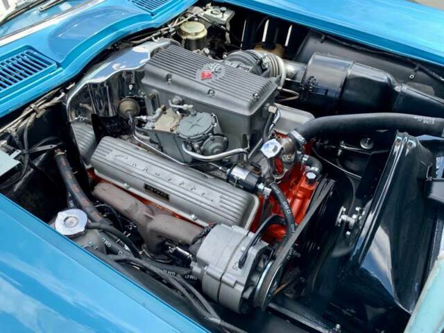 1965 Blue Chevrolet Corvette Convertible