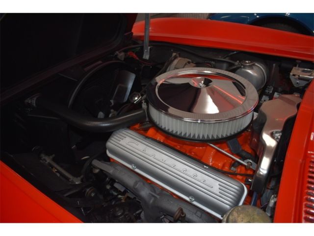 1965 Red Chevrolet Corvette Convertible