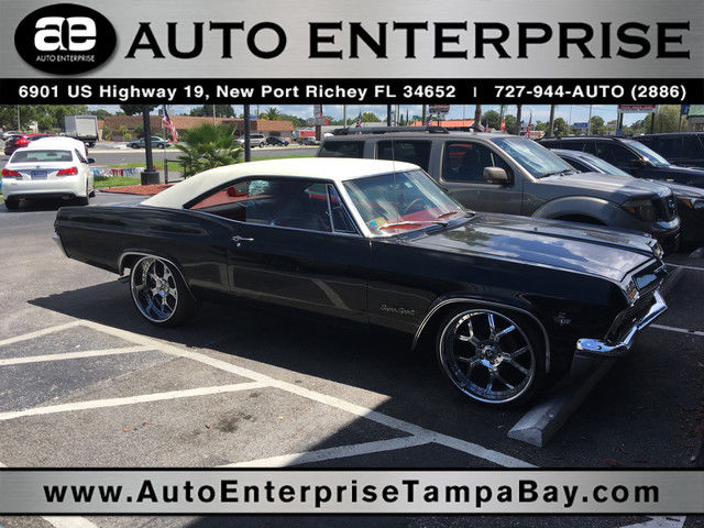 1965 Black Chevrolet Impala Coupe