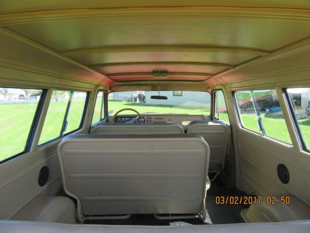 1965 Red and White Chevrolet Suburban Suburban