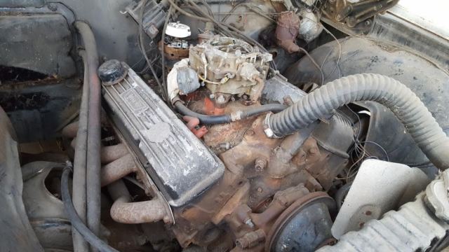 1965 White Chevrolet El Camino