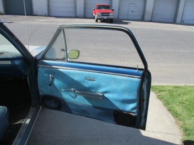 1965 Blue Chevrolet El Camino truck