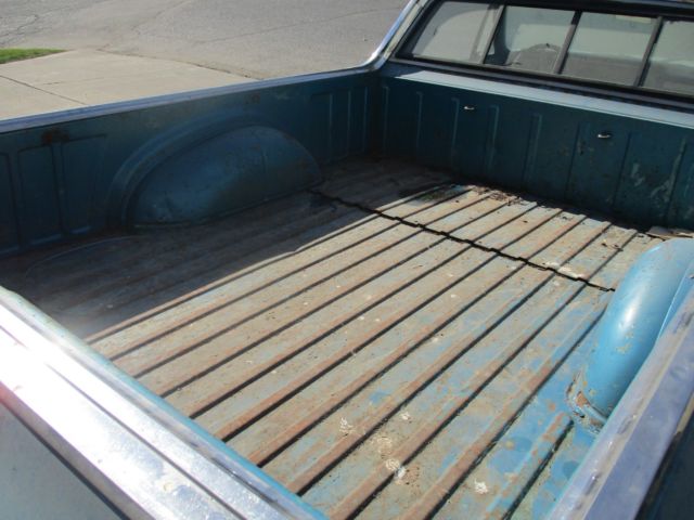 1965 Blue Chevrolet El Camino truck