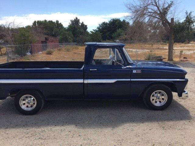 1965 Midnight Blue Metallic Chevrolet C-10 Standard Cab Pickup